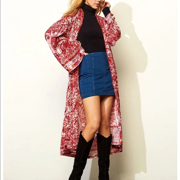 Free People Modern Femme Denim Mini Skirt in Garage Blue - Picture 8 of 16